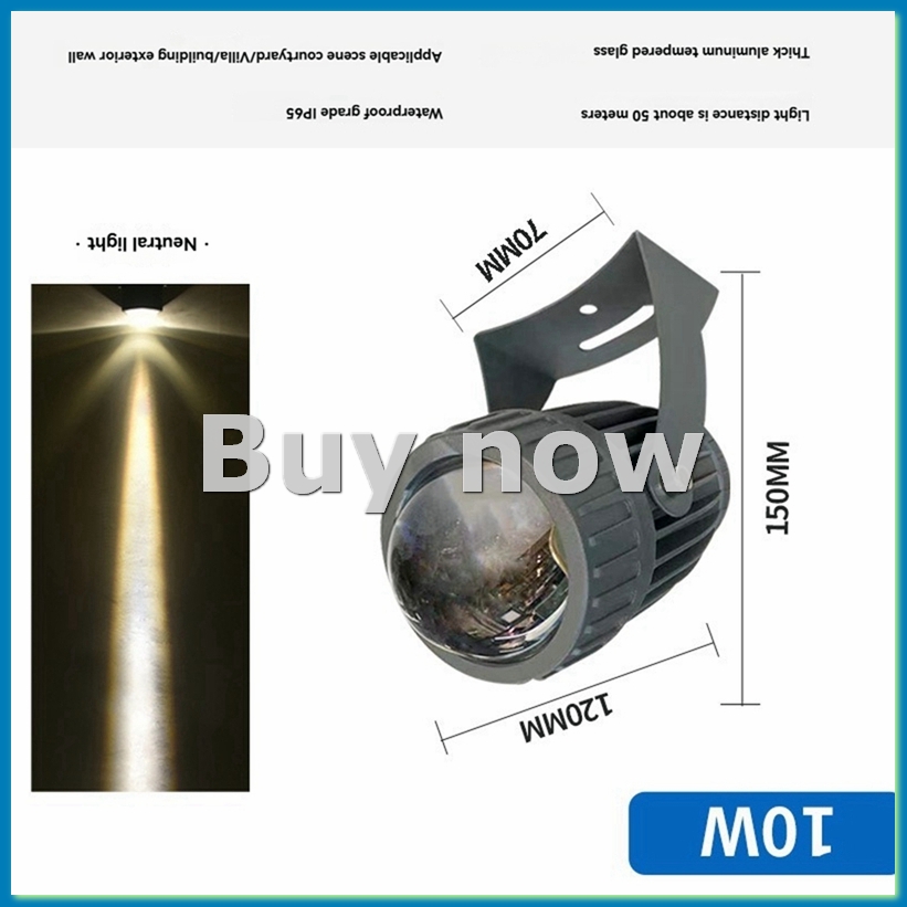 Lighting Decor Outdoor - Outdoor LED Garden Wall Spotlights 10W