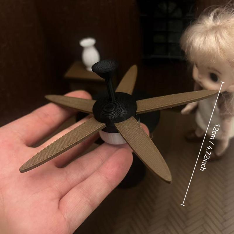 Lighting Decor House - // Miniature Vintage Ceiling Fan With