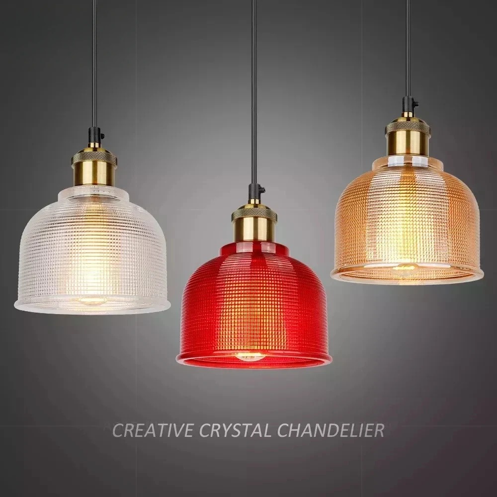 Vintage Glass Pendant Lights,  - Lighting Room Decor Items recension och pris