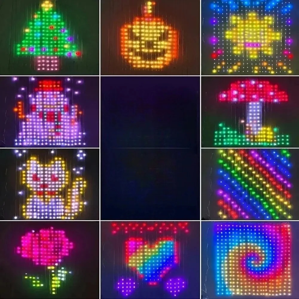Outdoor LED Pixel Curtain Ligh - Lighting Decor Outdoor recension och pris
