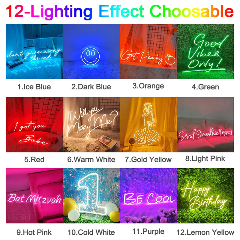Custom Name Neon Sign Dimmable - Neon Sign Custom Led recension och pris