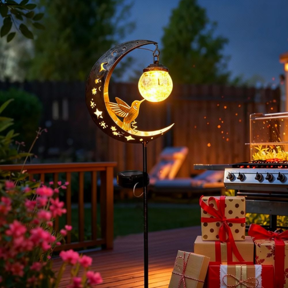 Decorative Solar Hummingbird M - Outdoor Lighting Decor Ideas recension och pris