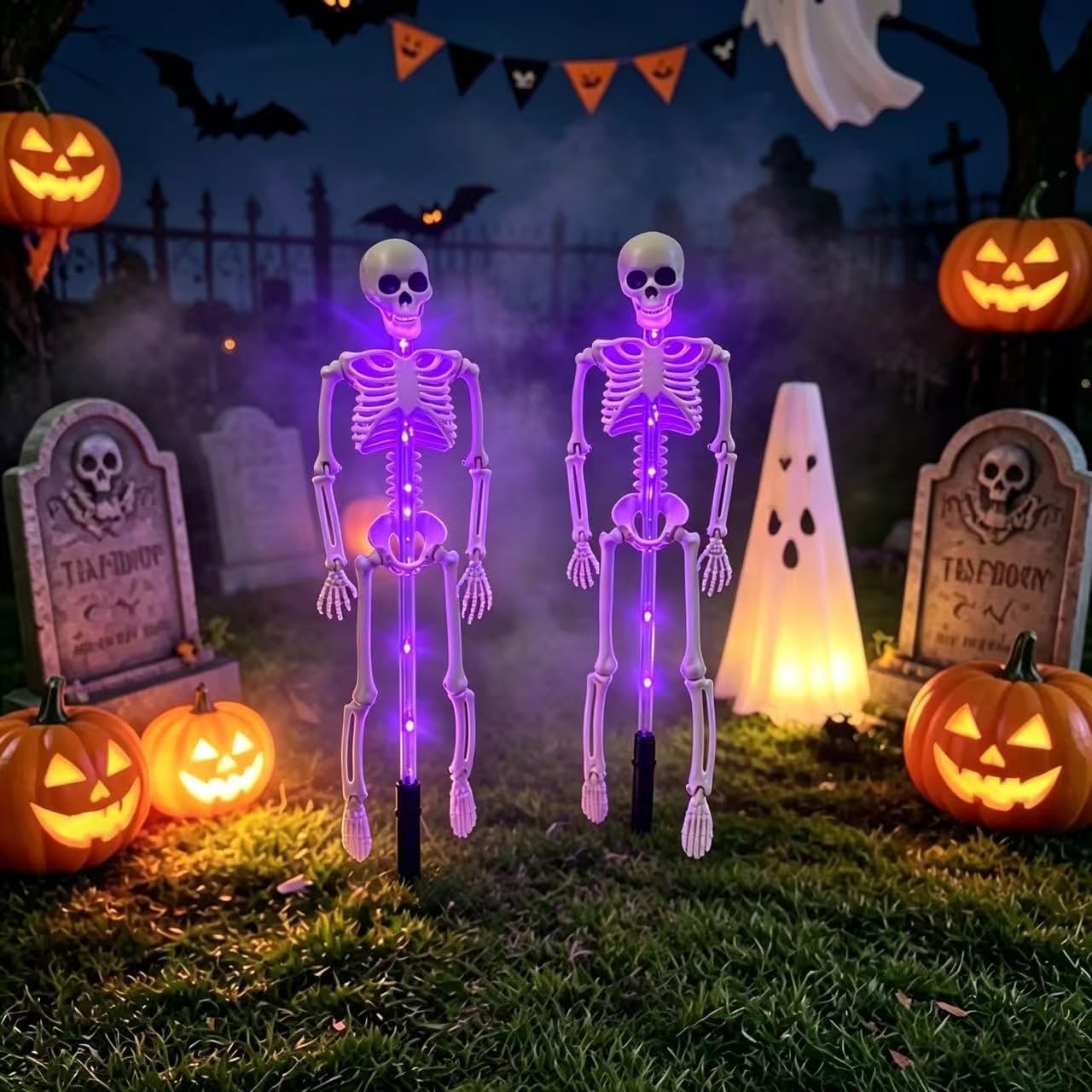 Halloween Skeleton Stake Light - Lighting Decor House recension och pris