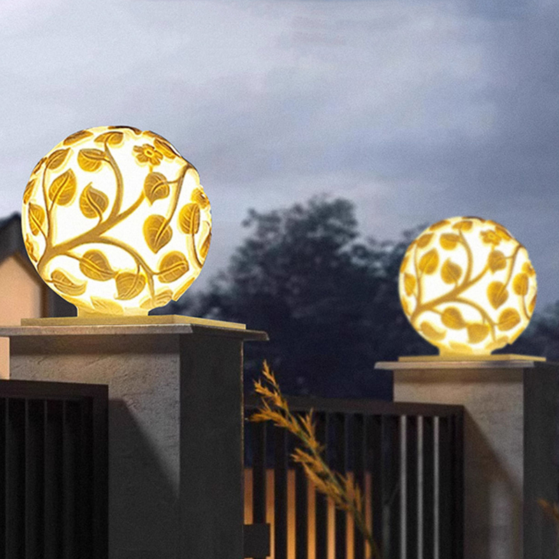 Outdoor column lights solar LE - Lighting Decor Outdoor recension och pris