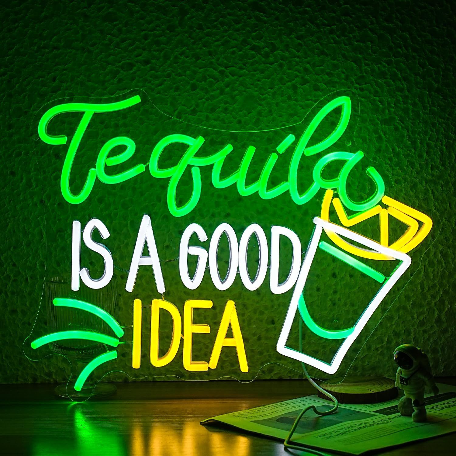 Tequila Is A Good Idea Neon Si - Outdoor Lighting Decor Ideas recension och pris