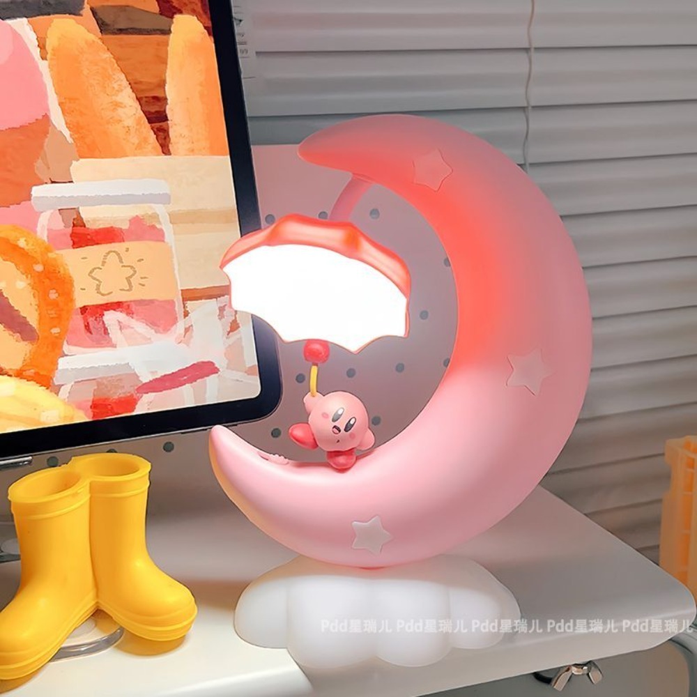 Cute Kirby Moon Night Light, K - Lighting Room Decor Items recension och pris