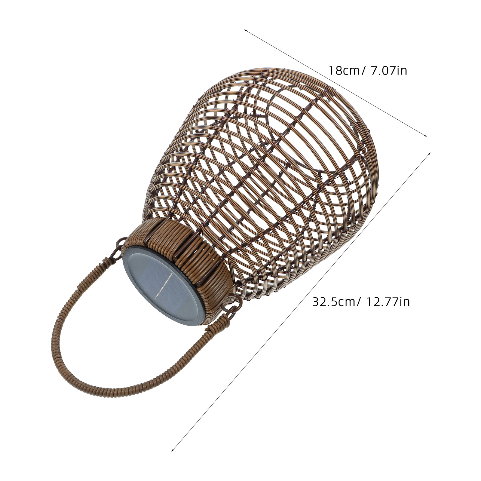 Solar Rattan Lantern Outdoor G - Lighting Decor Outdoor recension och pris