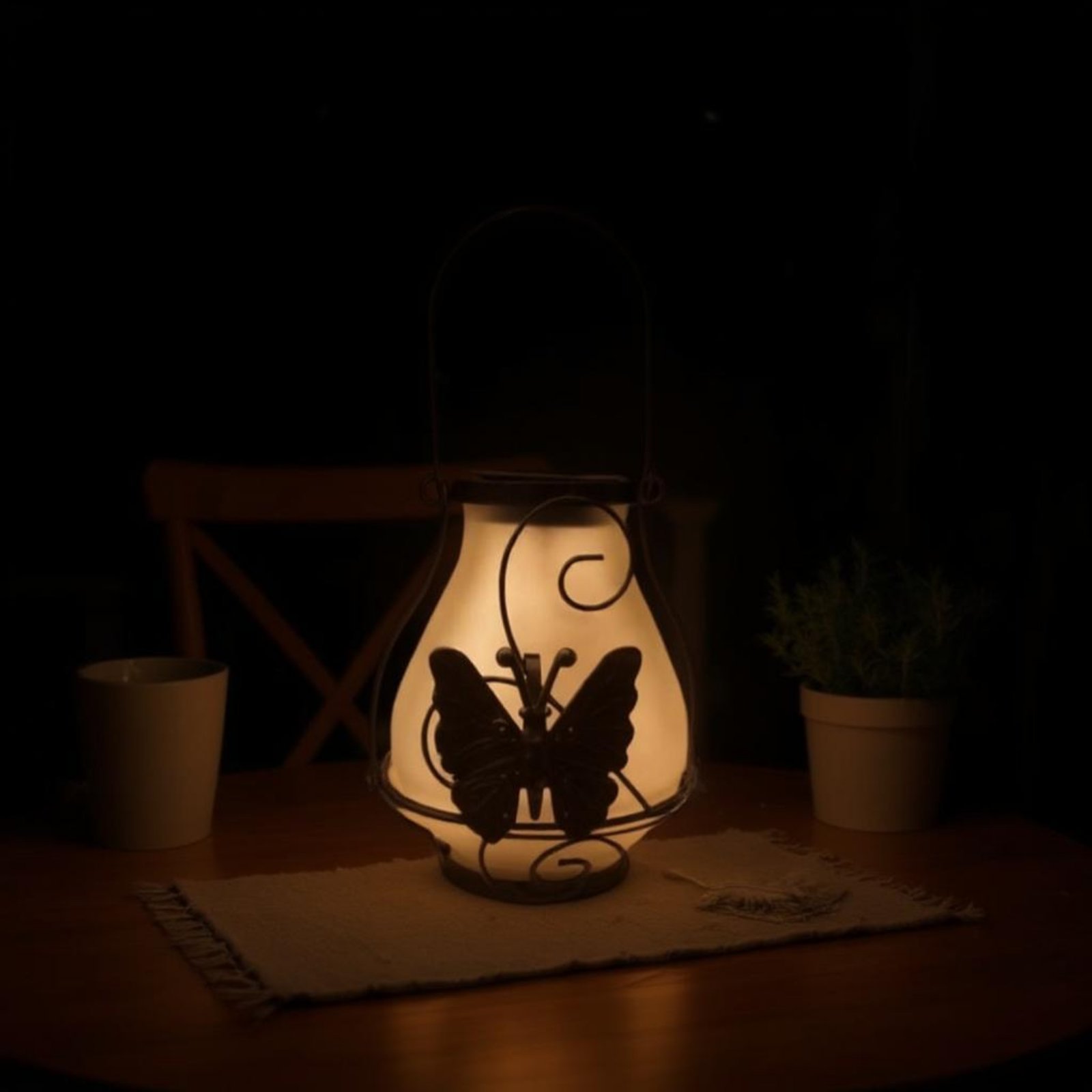 Solar Butterfly Lantern Waterp - Lighting Decor Outdoor recension och pris