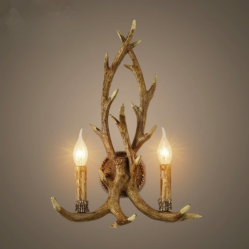 Wooden Feeling Resin Decorativ - Wall Decor Lighting Tree recension och pris