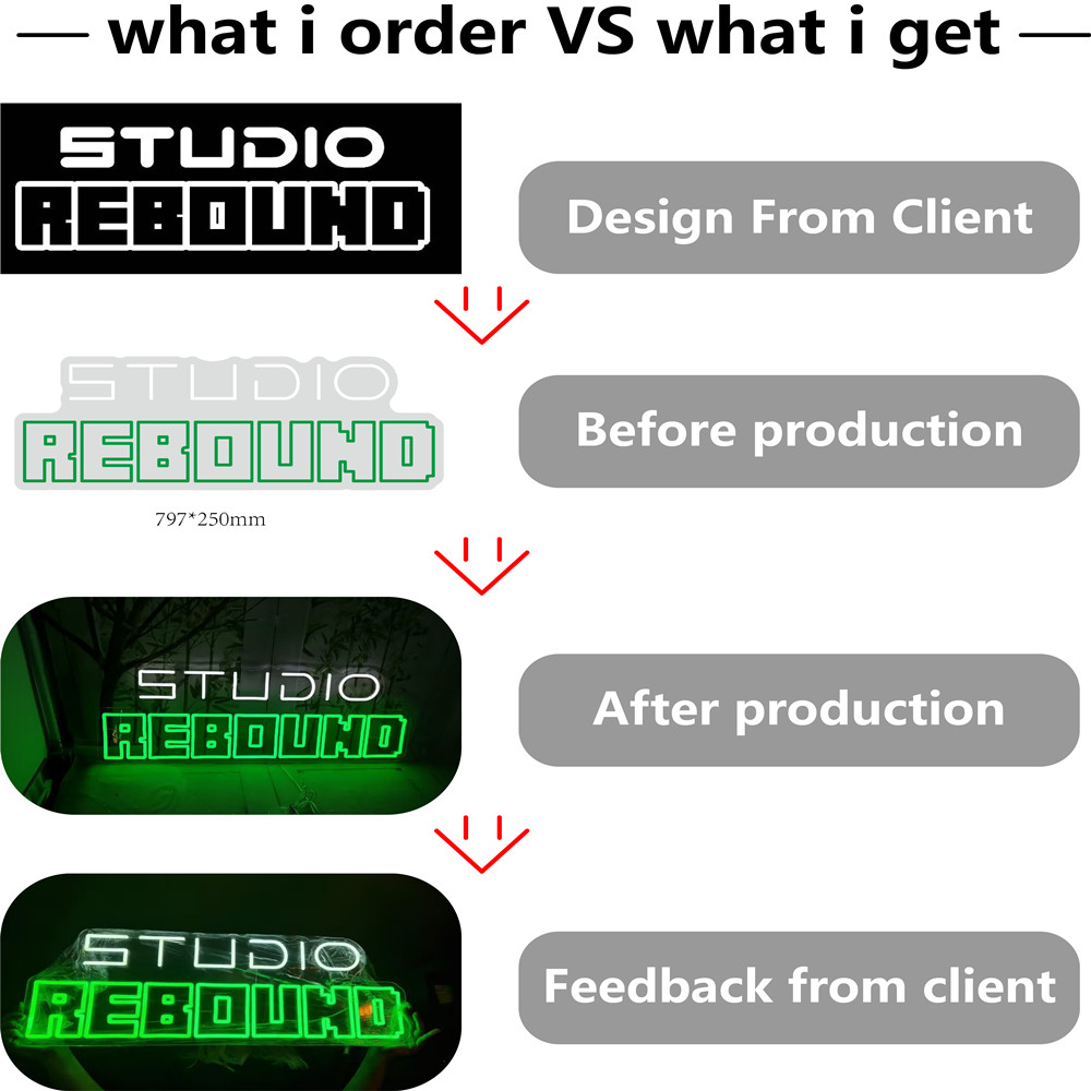 Custom LED Neon Sign Name Desi - Neon Sign Custom Led recension och pris