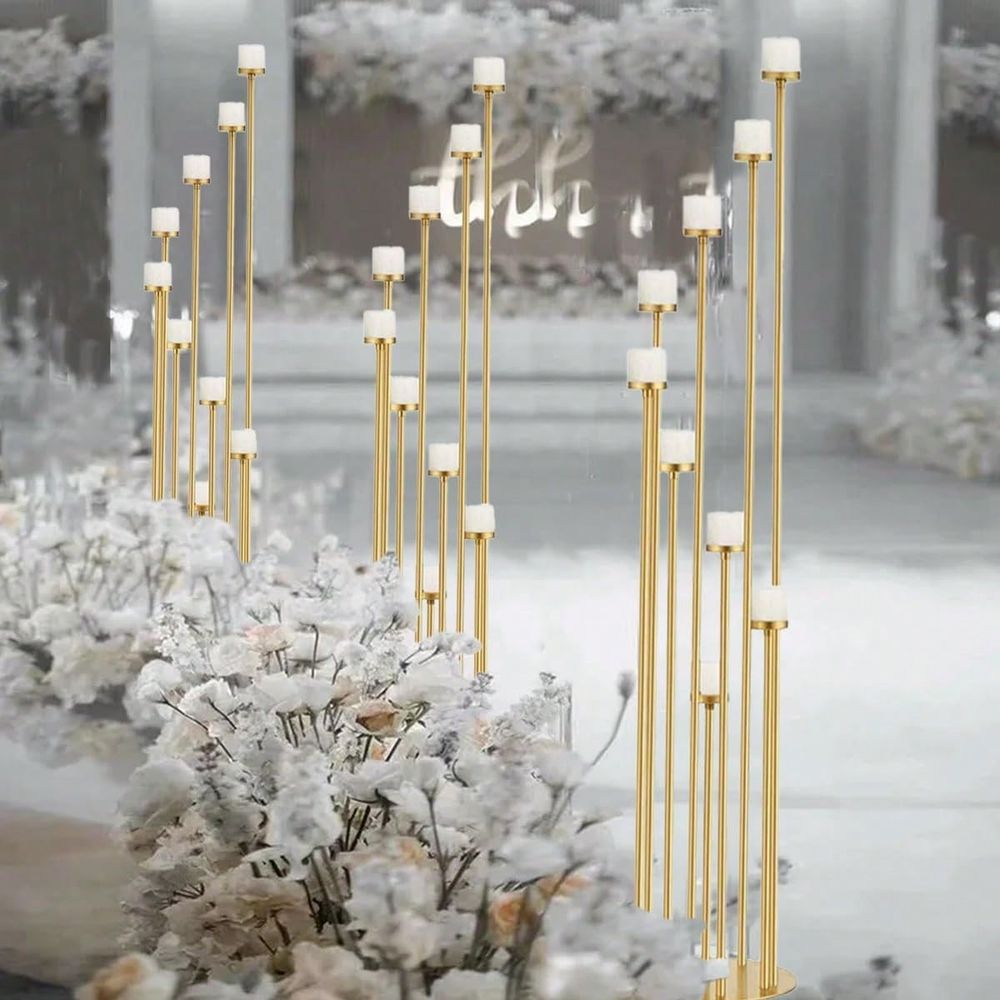 2Pcs 9 Arm Candelabra,Floor Ca - Candle Holder Set recension och pris