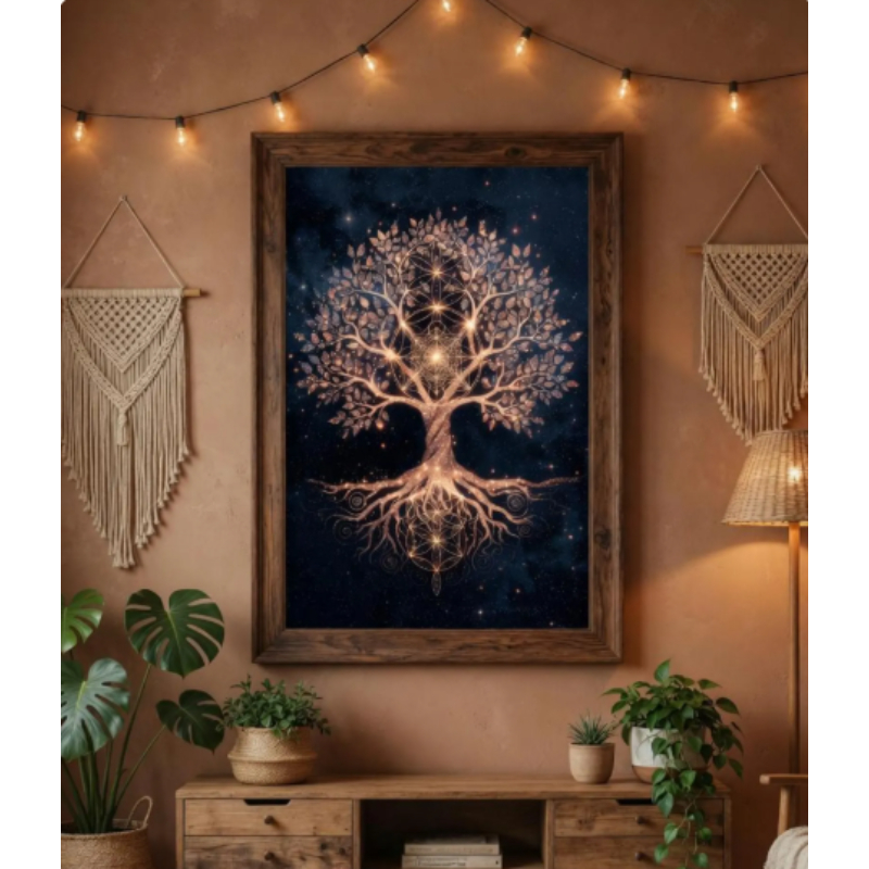 DIY Diamond Painting, Enchante - Wall Decor Lighting Tree recension och pris