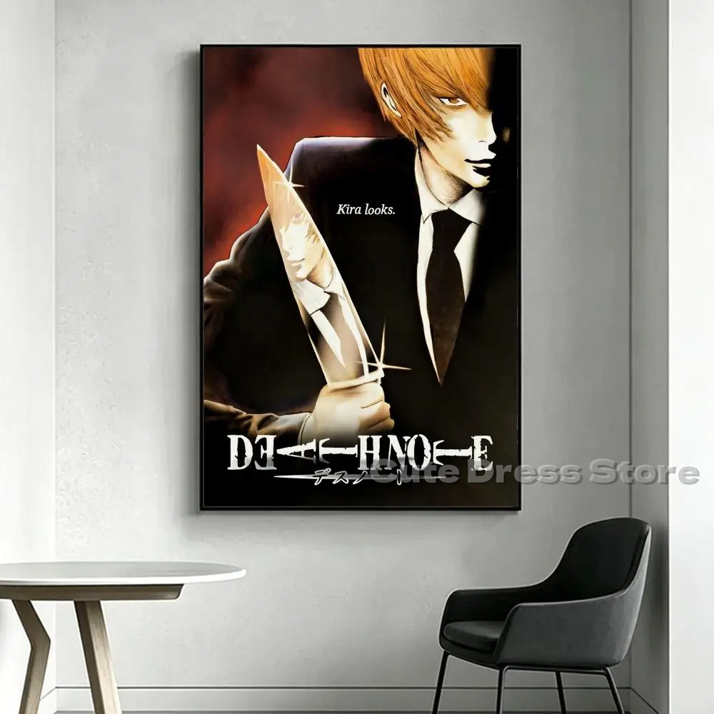 Death Note Canvas Print Unfram - Lighting Room Decor Items recension och pris