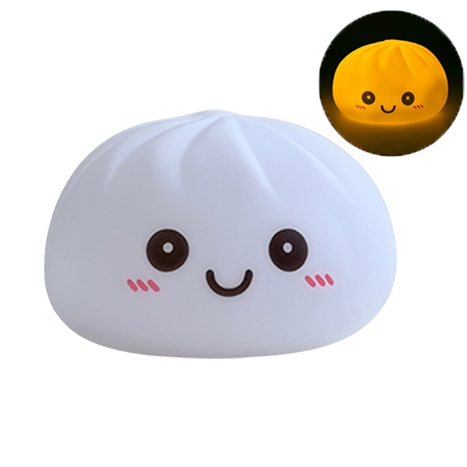 New dumpling squishy LED Night - Lighting Room Decor Items recension och pris
