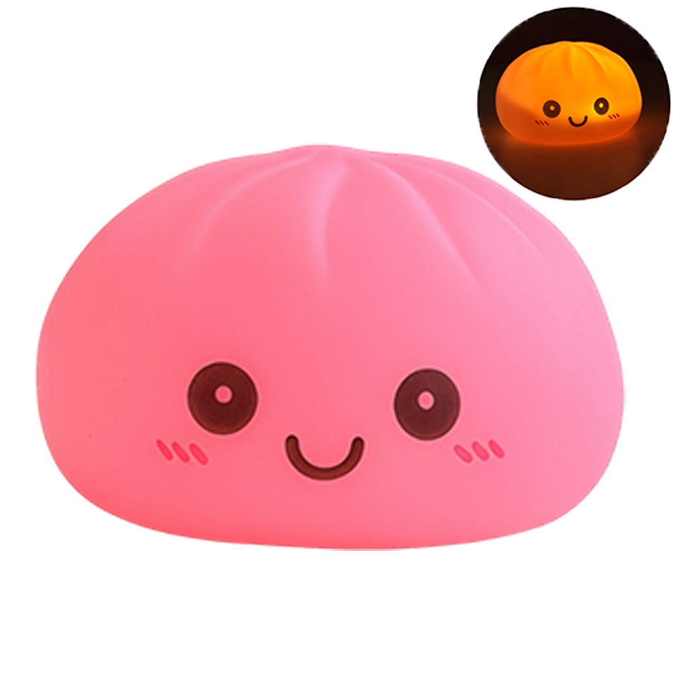 New dumpling squishy LED Night - Lighting Room Decor Items recension och pris