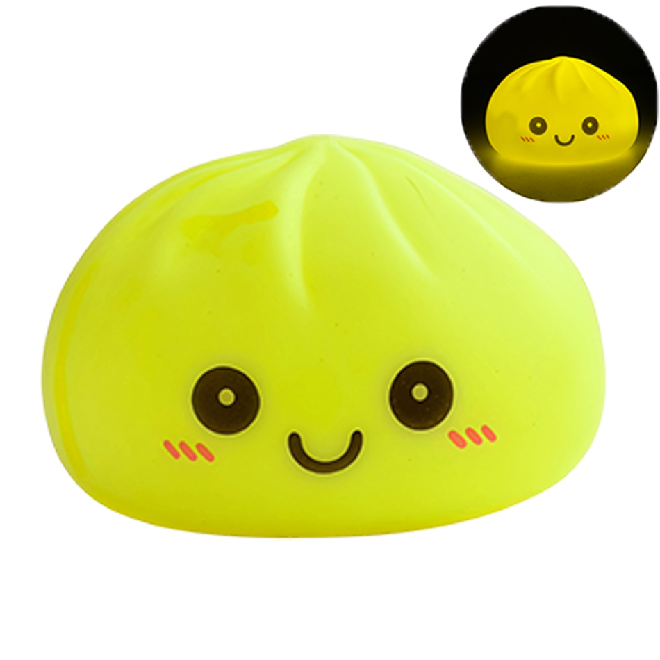 New dumpling squishy LED Night - Lighting Room Decor Items recension och pris