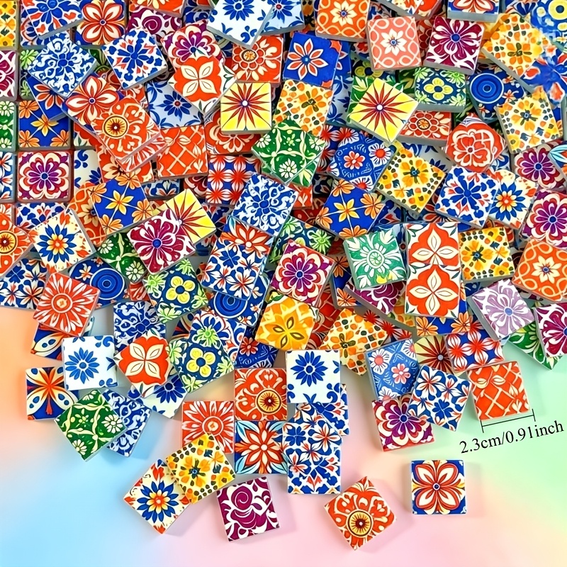 100/200g of Colorful Mosaic Ma - Candle Holder Set recension och pris