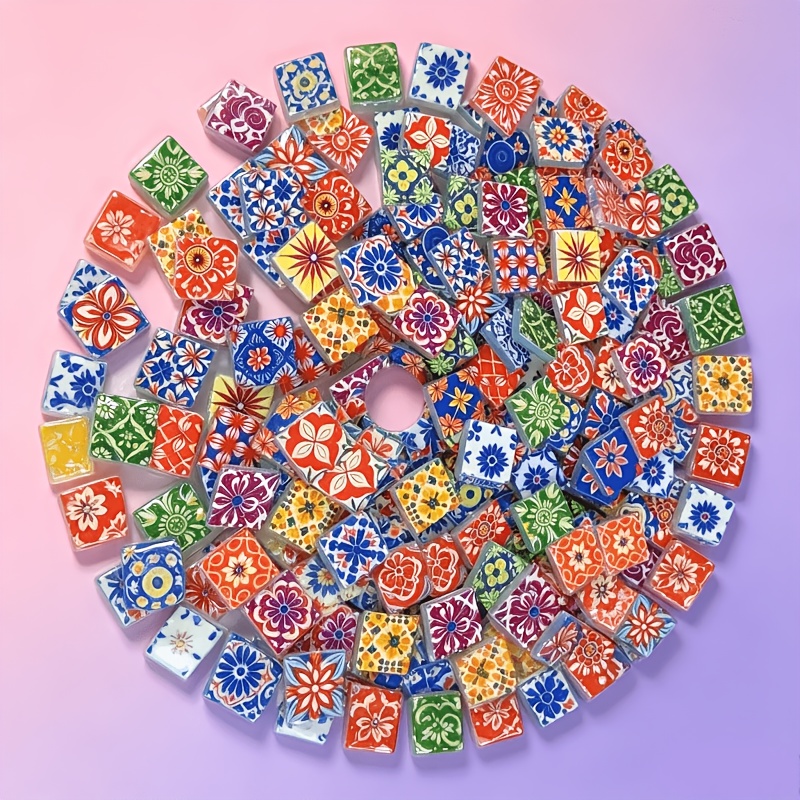 100/200g of Colorful Mosaic Ma - Candle Holder Set recension och pris