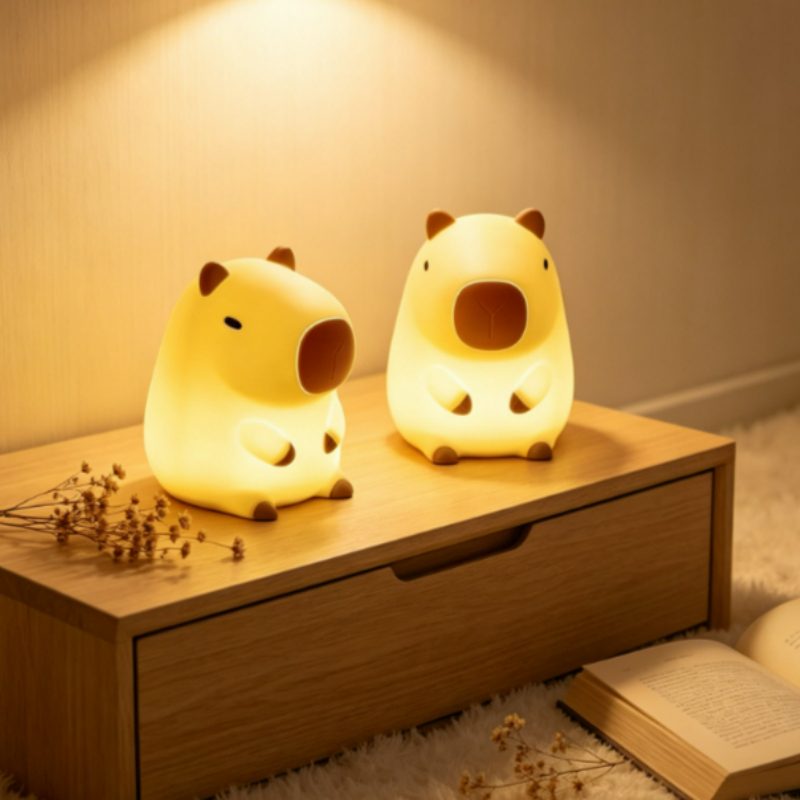 Cute Pet Capybara Night Light  - Lighting Room Decor Items recension och pris